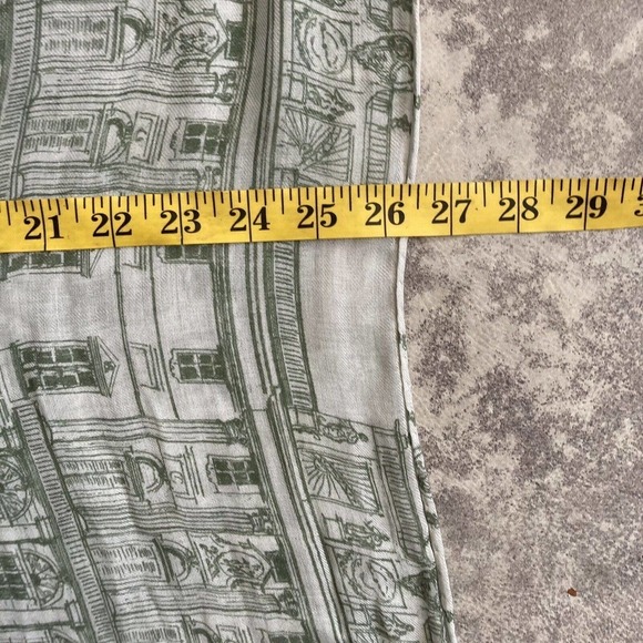 Reales sitios de espana modal cashmere blend printed scarf 26 X 69 - Picture 6 of 8